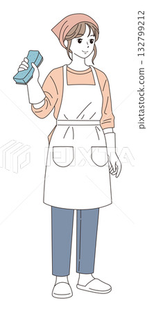 Woman to clean 02 Woman to clean 02 132799212