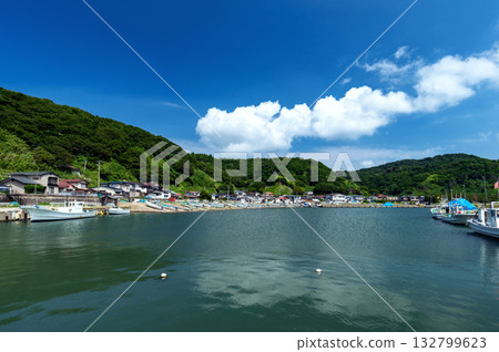 [Toga Port, Akita Prefecture] A quiet fishing village surrounded by nature 132799623