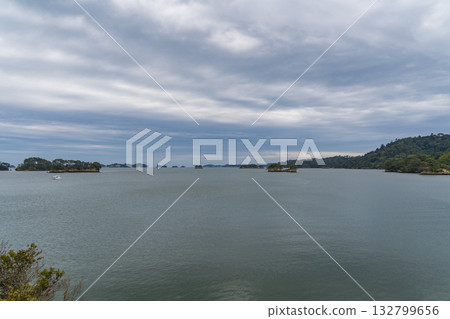 Scenery of Matsushima in Matsushima Town, Miyagi Prefecture 132799656