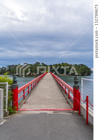 從松島福浦島眺望福浦大橋 132799673