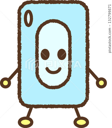Character-style single icon illustration: Soap Character-style single icon illustration: Soap 132799871