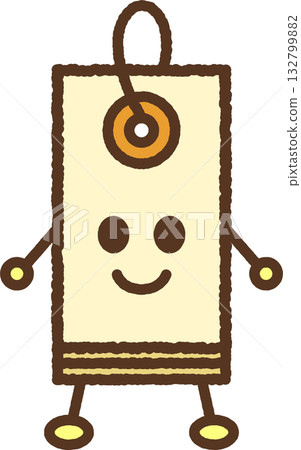 人物風格單圖示插畫詞彙書 132799882