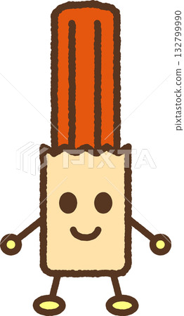 人物風格單一圖示插圖：吉事果 132799990