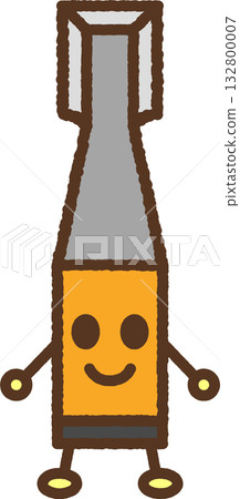 Character-style single icon illustration: chisel 132800007