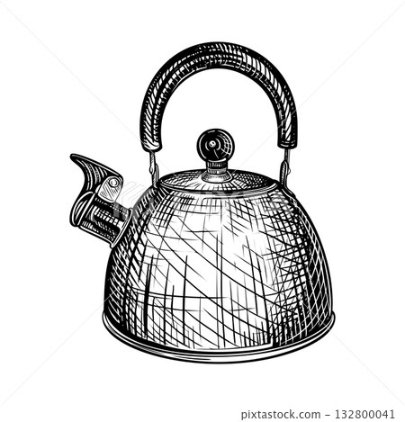 Tea pot sketch 1 132800041