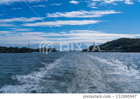 松島石濱海峽景色,日本三大名勝之一。 松島石濱海峽景色,日本三大名勝之一。 132800047