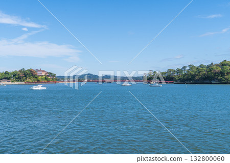 從松島福浦島眺望福浦大橋 132800060