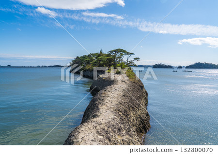 Horseback scenery of Matsushima in Miyagi Prefecture, Japan 132800070