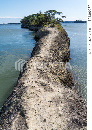 Horseback scenery of Matsushima in Miyagi Prefecture, Japan Horseback scenery of Matsushima in Miyagi Prefecture, Japan 132800071