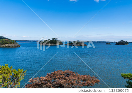 Matsushima scenery, one of the three most scenic spots in Japan 132800075