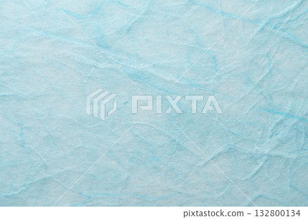 Light blue cloud dragon dyed Japanese paper texture background Light blue cloud dragon dyed Japanese paper texture background 132800134