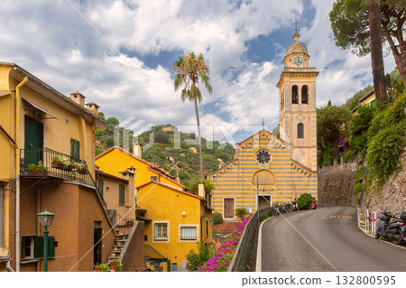 San Martino church in Portofino Italy 132800595
