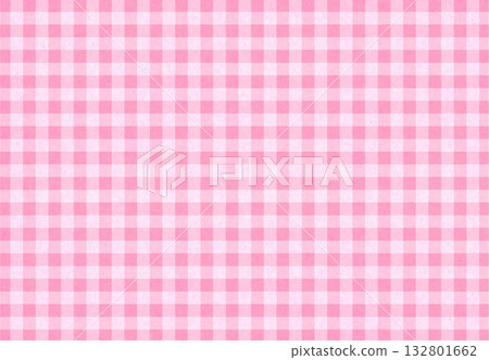 Pink checkered kraft paper 132801662