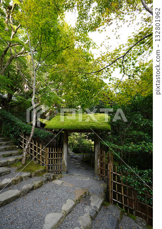 京都大原邪光院進山路上的景色 京都大原邪光院進山路上的景色 132801962