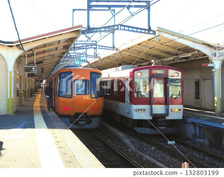 2013.10.17 Kintetsu Railway Ujiyamada Station 22000 series express and rapid trains 132803199