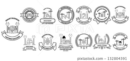 A collection of black and white logos for Smart Bling A collection of black and white logos for Smart Bling 132804391