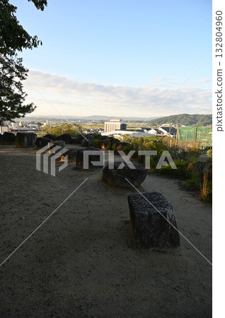 伊賀上野城高石牆上層石牆 132804960