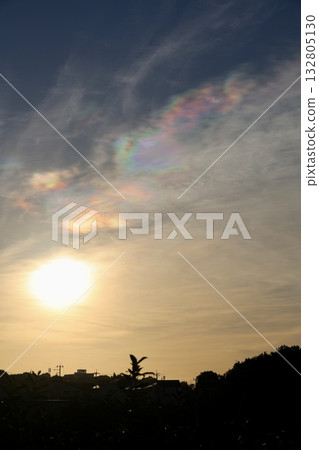 Morning glow and iridescent clouds Morning glow and iridescent clouds 132805130