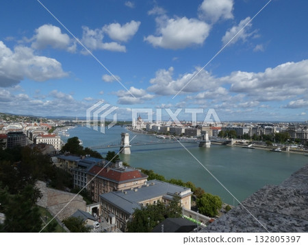 Danube River and Budapest cityscape 132805397