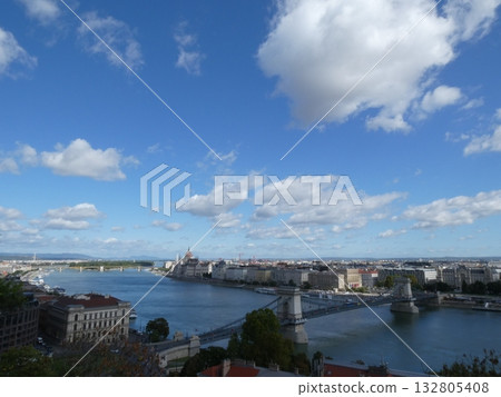 Danube River and Budapest cityscape Danube River and Budapest cityscape 132805408