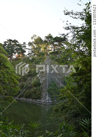 伊賀上野城,高高的石牆,伊賀市 伊賀上野城,高高的石牆,伊賀市 132805623