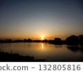 Sunset at the lake 132805816