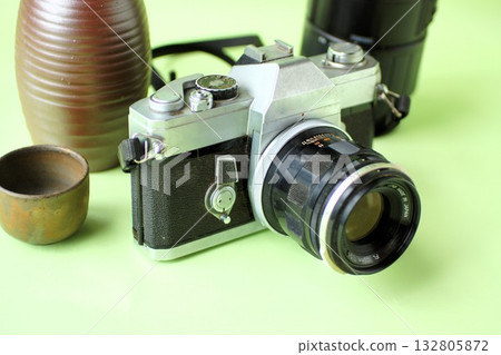 Old SLR camera 132805872