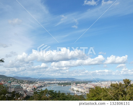 Danube water scenery Danube water scenery 132806131