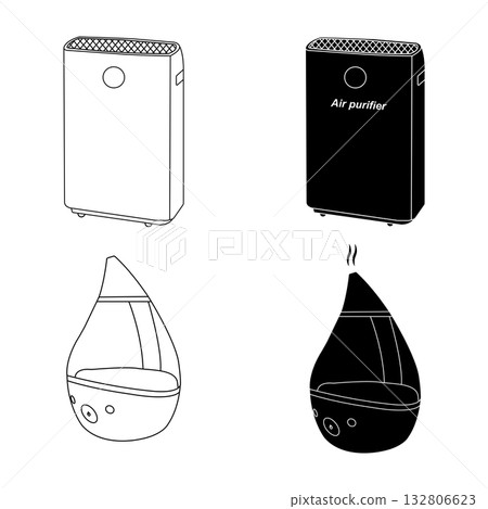 Air purifier icon Air purifier icon 132806623