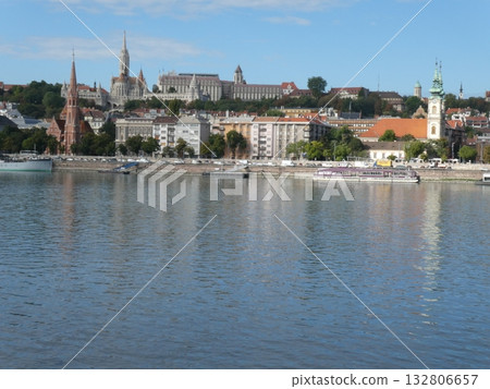 View of the Buda district from the Danube View of the Buda district from the Danube 132806657