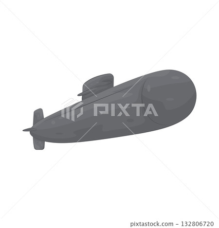 Illustration of submarine Illustration of submarine 132806720