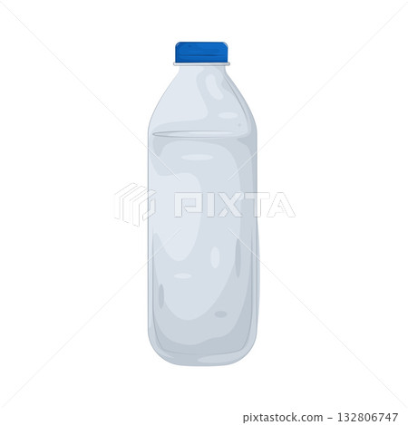 Illustration of water bottle 132806747
