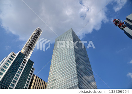 埼玉新都心市中心的高層建築群 132806964