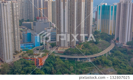 Nov 2 2025 Lam Tin Residential Skyline in Kowloon East Hong Kong Nov 2 2025 Lam Tin Residential Skyline in Kowloon East Hong Kong 132807025