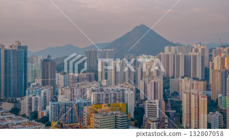 Nov 2 2025 Twilight Glow Over Hong Kong Urban Skyline Nov 2 2025 Twilight Glow Over Hong Kong Urban Skyline 132807058