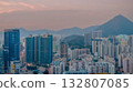 Nov 2 2025 Twilight Glow Over Hong Kong Urban Skyline 132807085