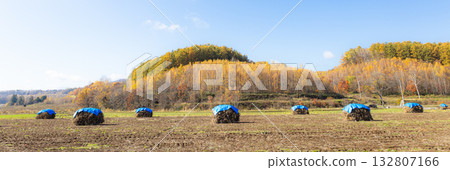 A refreshing autumn sky and traditional Niozumi scenery A refreshing autumn sky and traditional Niozumi scenery 132807166