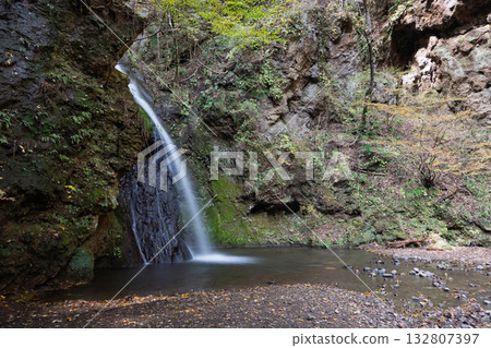 Kannonyama Fudo Falls, Higashiagatsuma Town, Gunma Prefecture 132807397