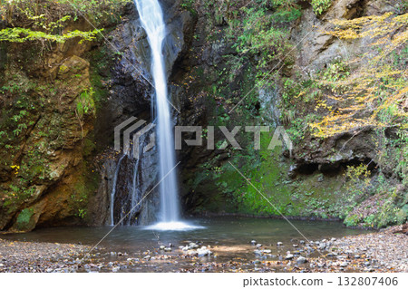Kannonyama Fudo Falls, Higashiagatsuma Town, Gunma Prefecture Kannonyama Fudo Falls, Higashiagatsuma Town, Gunma Prefecture 132807406