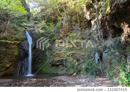 Kannonyama Fudo Falls, Higashiagatsuma Town, Gunma Prefecture 132807410