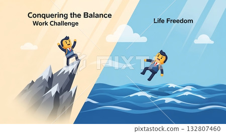 Challenge and freedom, the pursuit of work-life balance 132807460