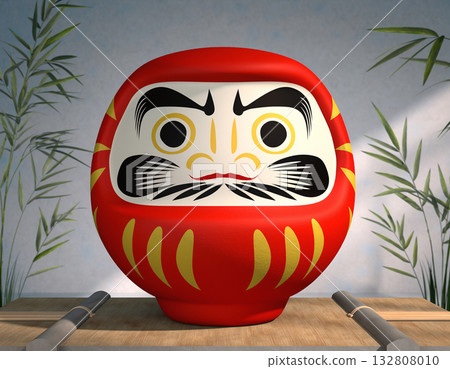 達摩，一種日本傳統工藝品 132808010