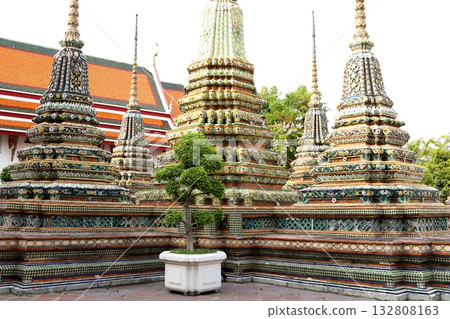 Pagoda group in Wat pho. 132808163