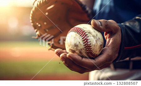 棒球選手的手部圖像(人工智慧生成圖像) 棒球選手的手部圖像(人工智慧生成圖像) 132808507