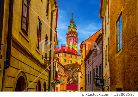World Heritage Site - Cesky Krumlov Castle 132808583