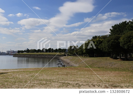 Autumn scenery in Odaiba, Minato Ward, Tokyo 132808672