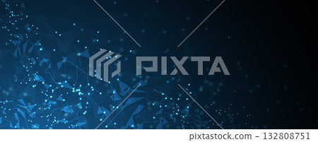 Abstract network technology and science, business background 132808751