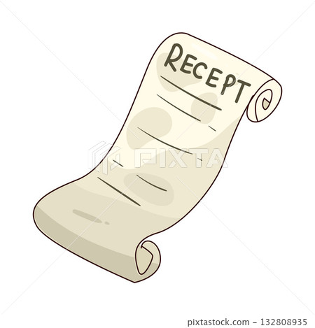 illustration of Receipt 132808935