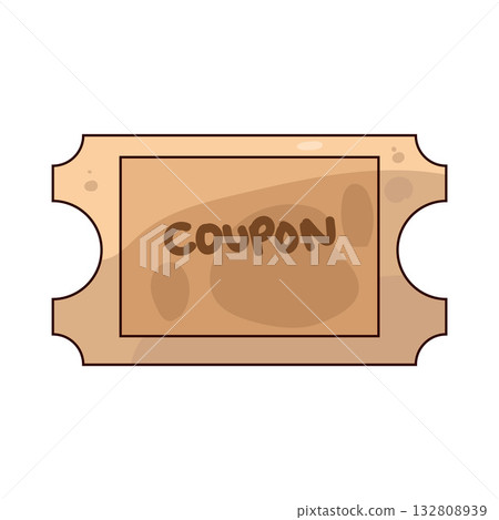 illustration of Coupon illustration of Coupon 132808939
