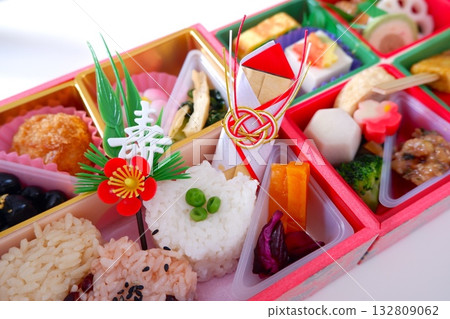 New Year's food box New Year's food box 132809062
